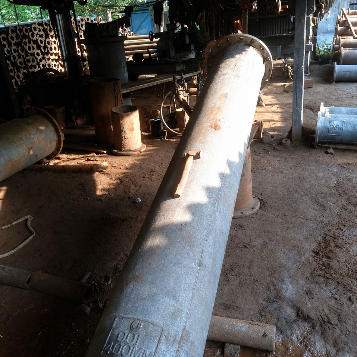 Quality Inspection of Cast Pipe